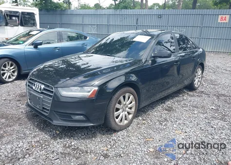 2014 Audi A4 2.0T Premium from USA, damaged, VIN WAUBFAFL2EN016545